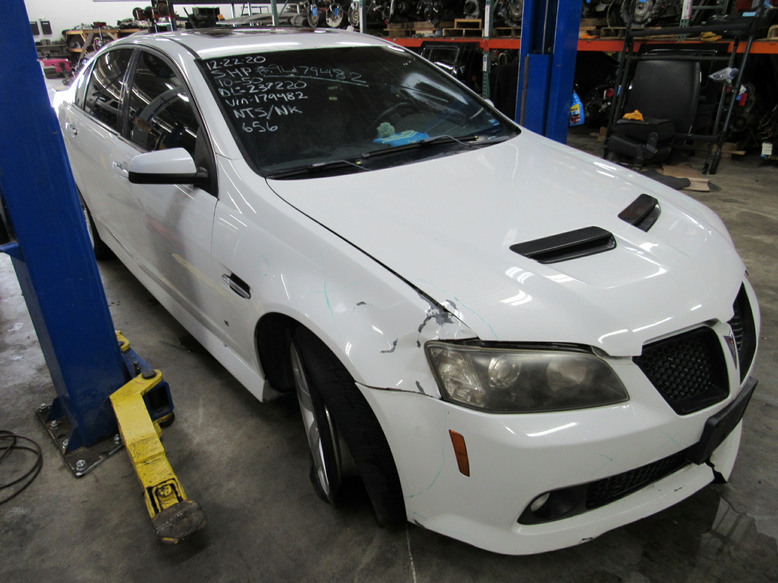 09 Pontiac G8 GT 6.0L 6L80 in for parts  5-11-23