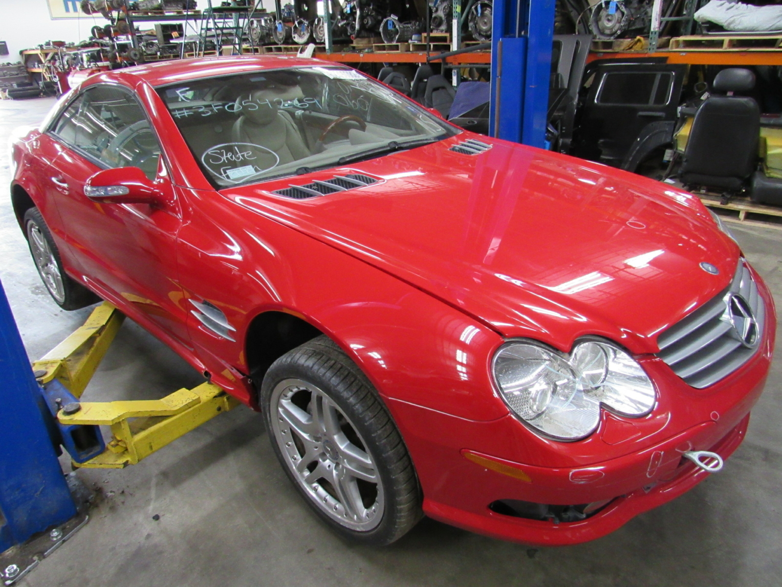03 Mercedes SL500 R230 Convertible In For Parts, Just 37k Miles!