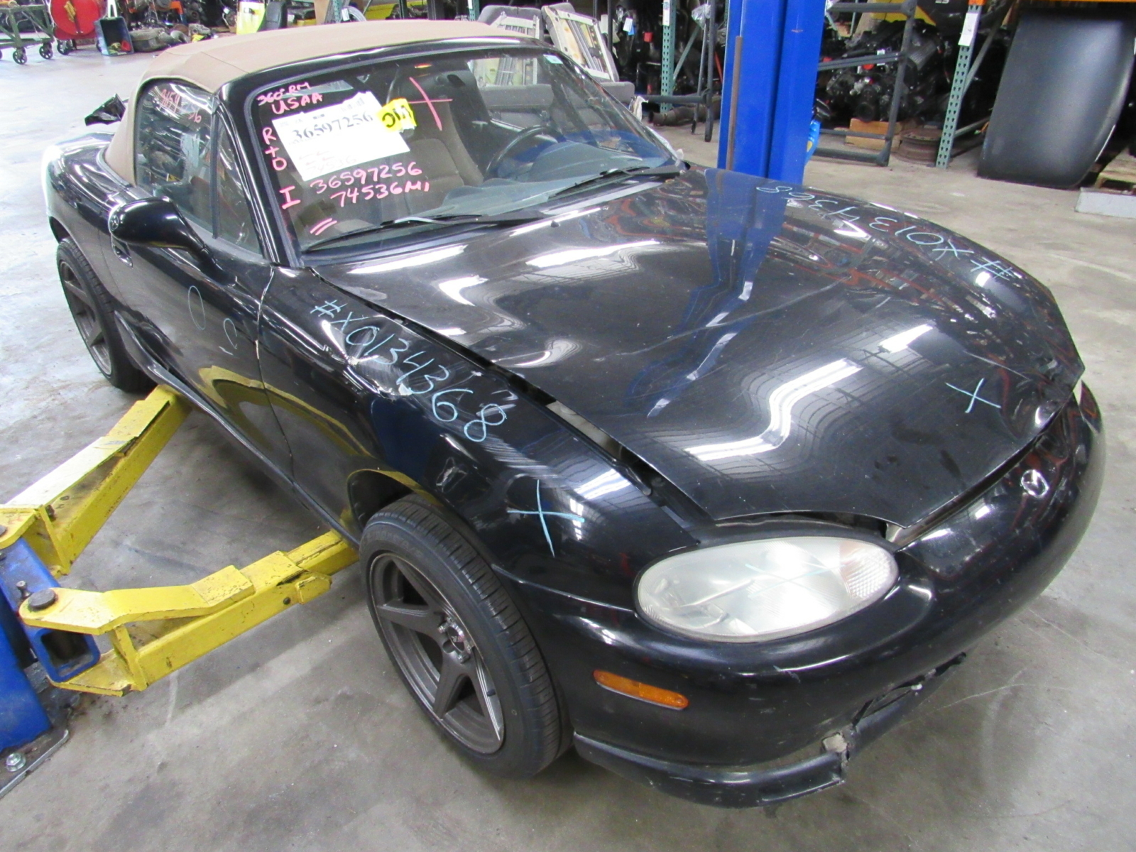 99 Mazda Miata NB1 5-Speed LOTS OF GOODIES, 74k miles, In for parts 7-25-23