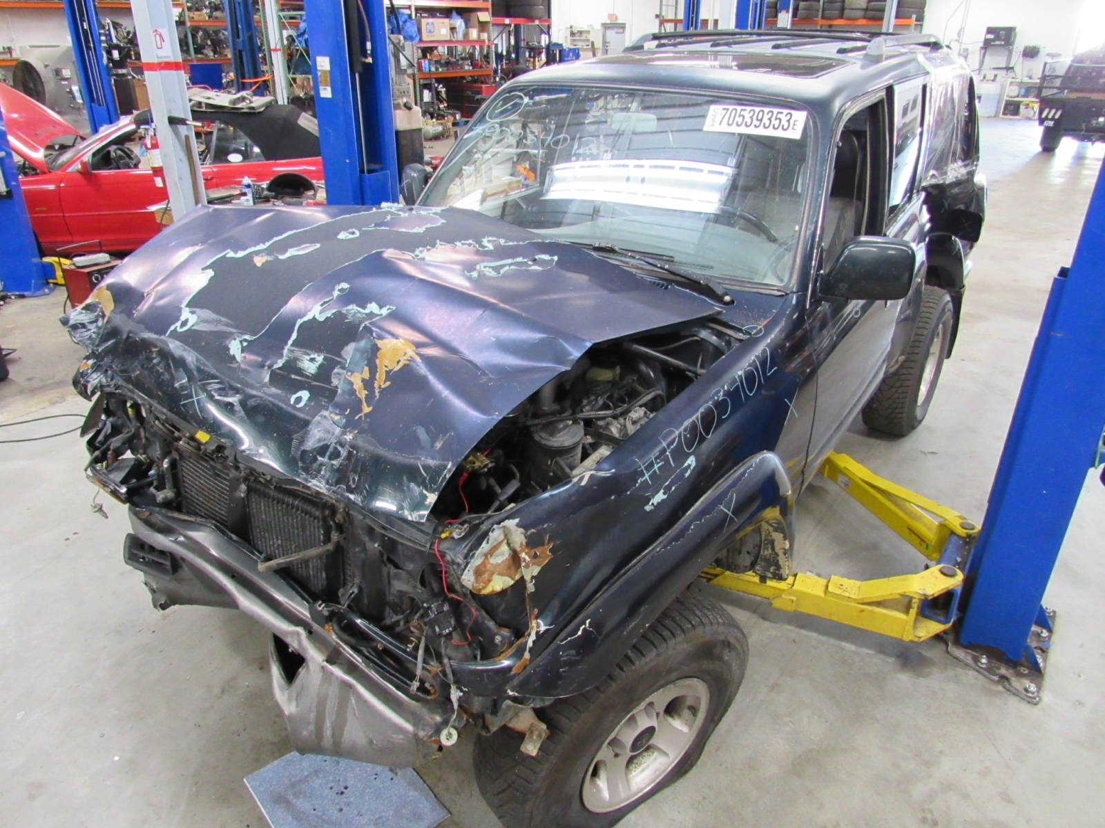 93 Toyota Land Cruiser FZJ80 1FZ-FE 80 Series In For Parts 12-7-23