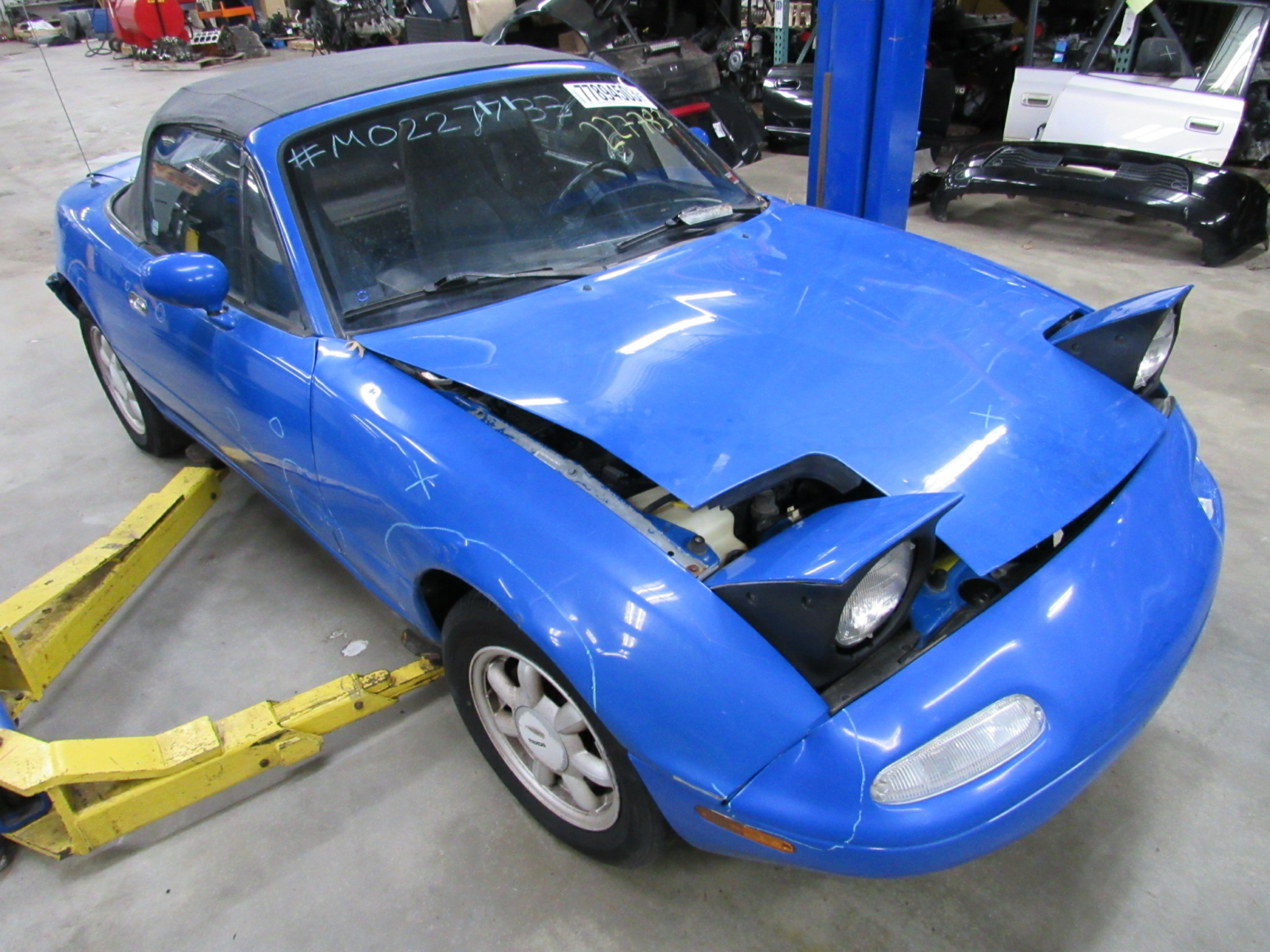 91 Mazda Miata 1.6 5-Speed 222K Mariner Blue In For Parts 1/23/24
