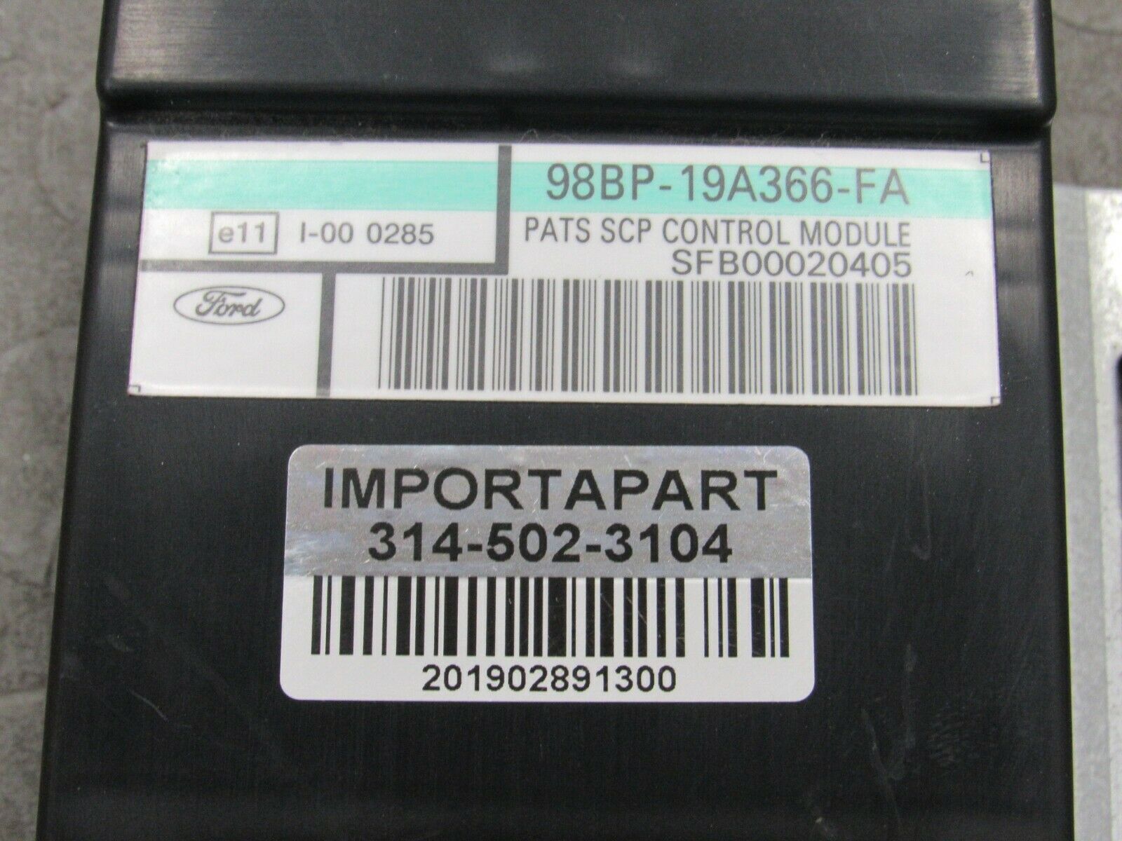 ford excursion pats module